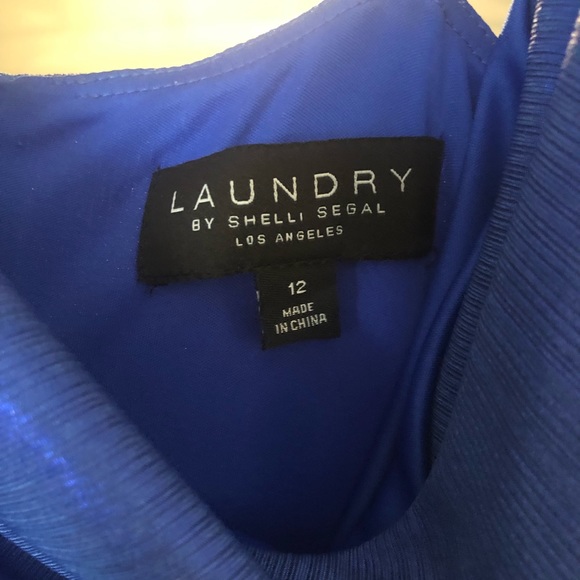 Blue; Laundry Bridesmaid/evening dress - Picture 2 of 5
